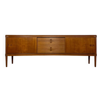 1960s Vintage Large Danish Teak Sideboard by H.W. Klein for Bramin