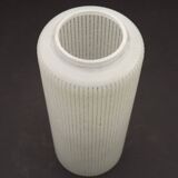 White glass lampshade, 1960s-70s