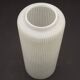 White glass lampshade, 1960s-70s