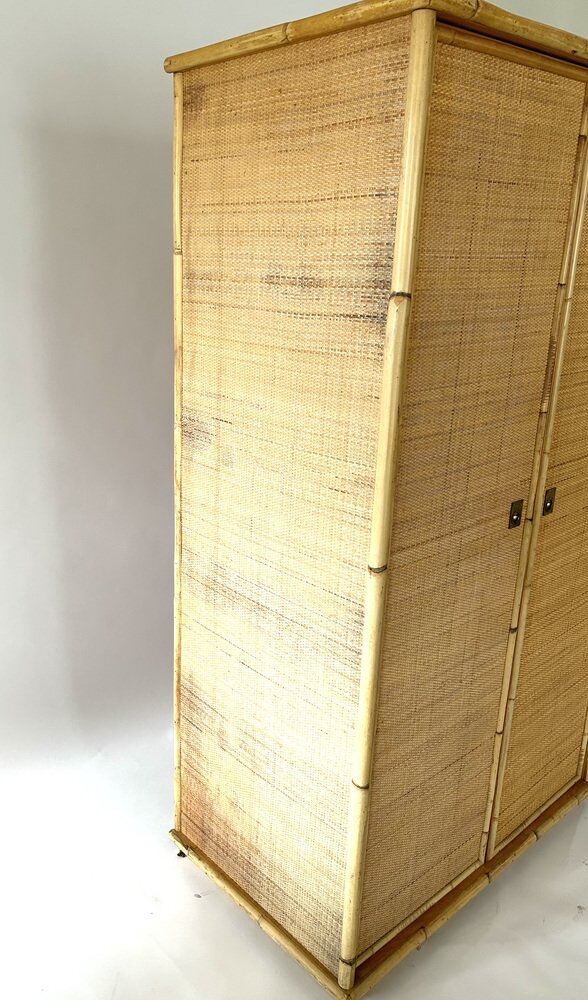 Rattan cabinet by Dal Vera 1970