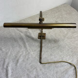 Wall light, picture light, in brass.