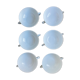 Set of 6 bowls porcelain