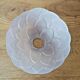 french vintage artichoke style glass replacement shade with scalloped edge