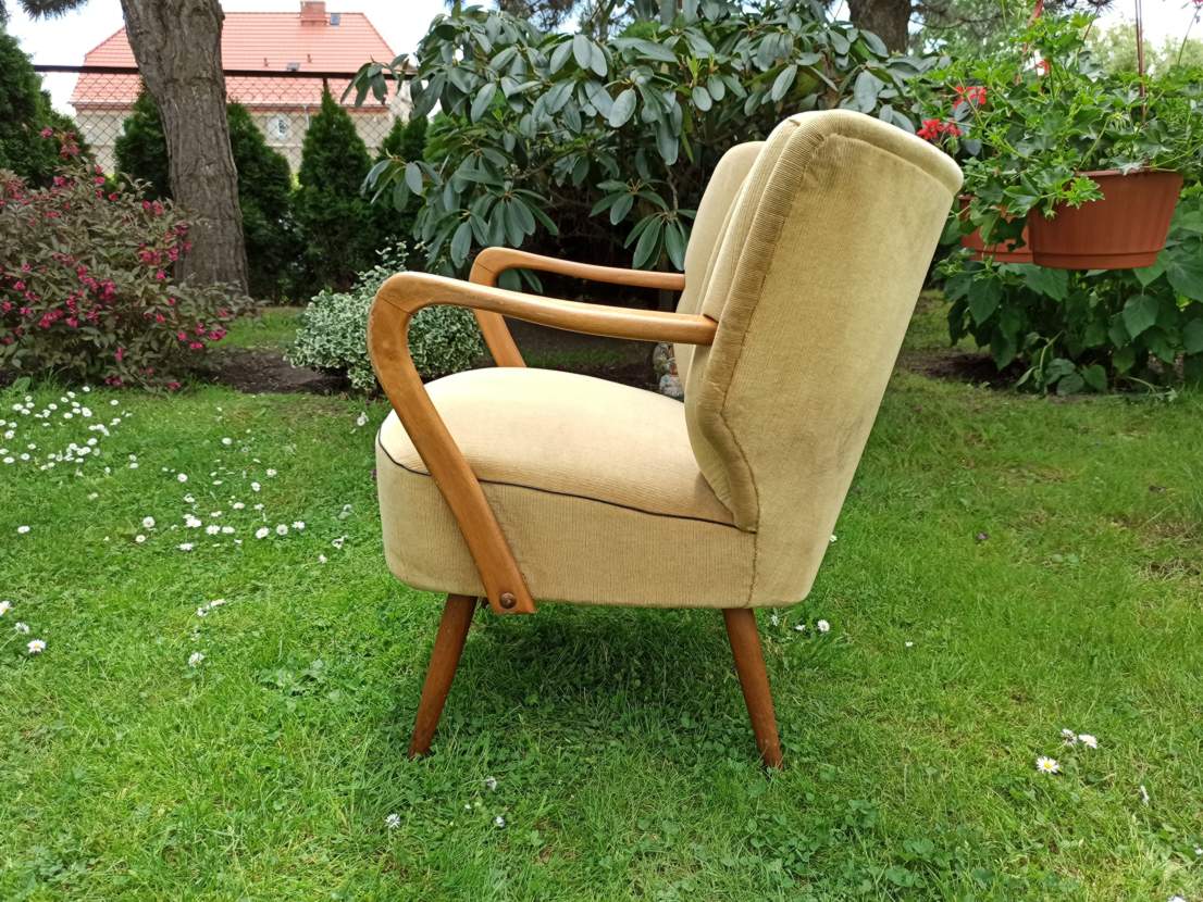 Vintage cocktail armchair, 1960s / 1970s