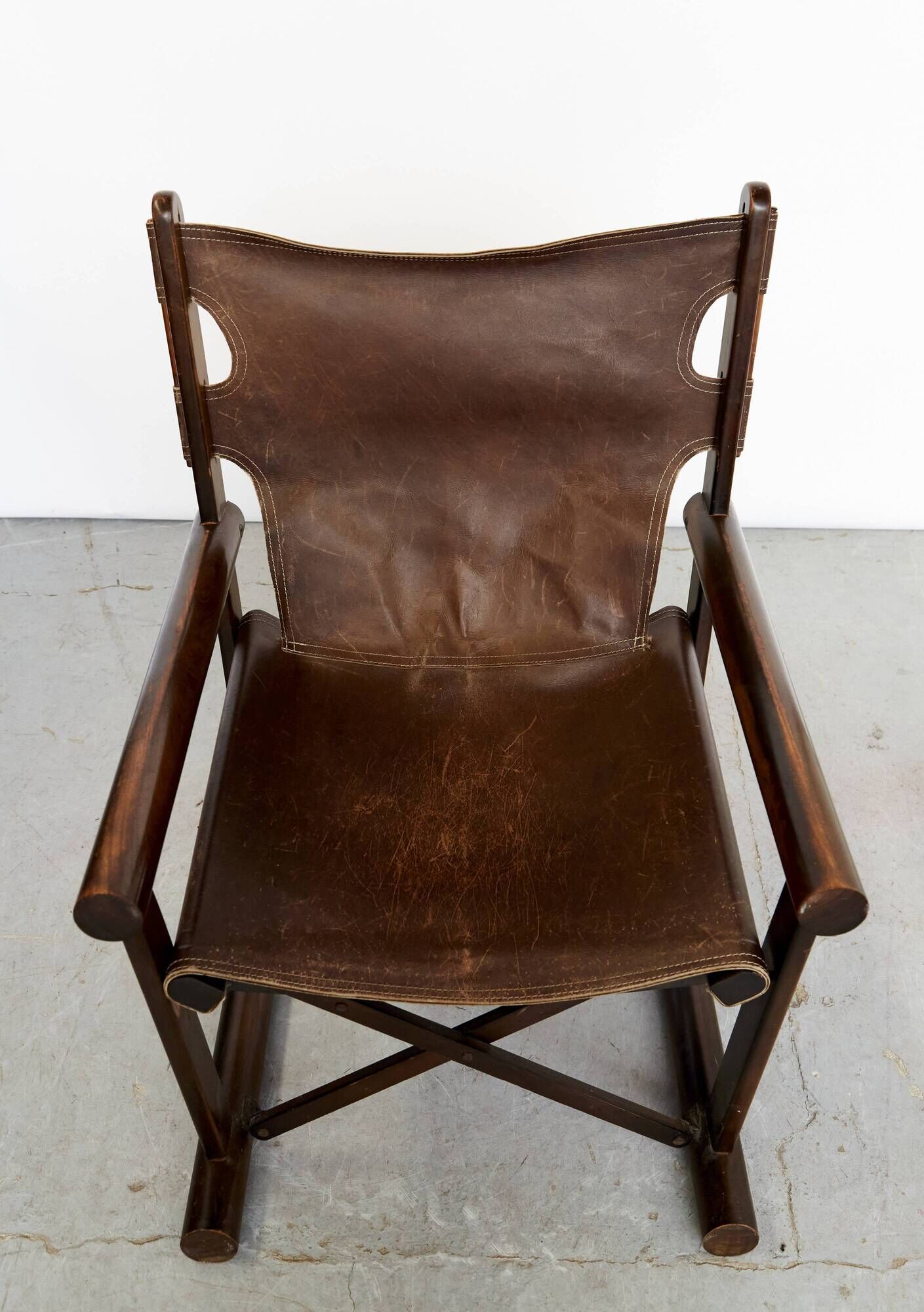 Carlo Hauner & Martin Eisler Chaise Pliante & Ottomane PL22 pour OCA