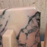 Serre-livres Art Déco en marbre