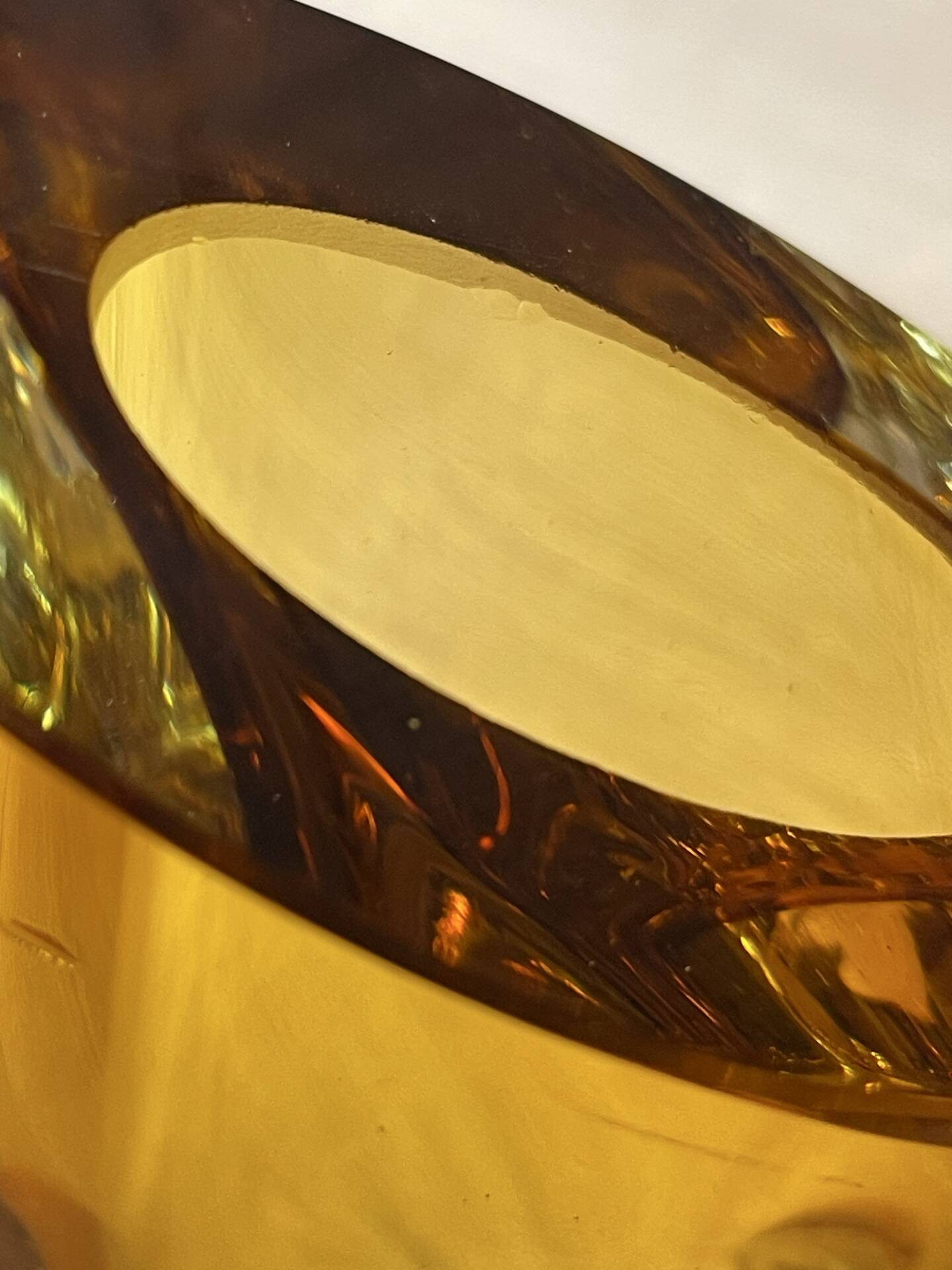 Sommerso vase from Murano