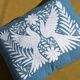 Embroidered Mexican cushion