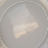 Set of 6 flat plates Arcopal vintage floral decoration