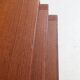 Set of 3 "#253" teak nesting tables by Kai Kristiansen / Mid-century Danish modern design / Minimalism / 1960s