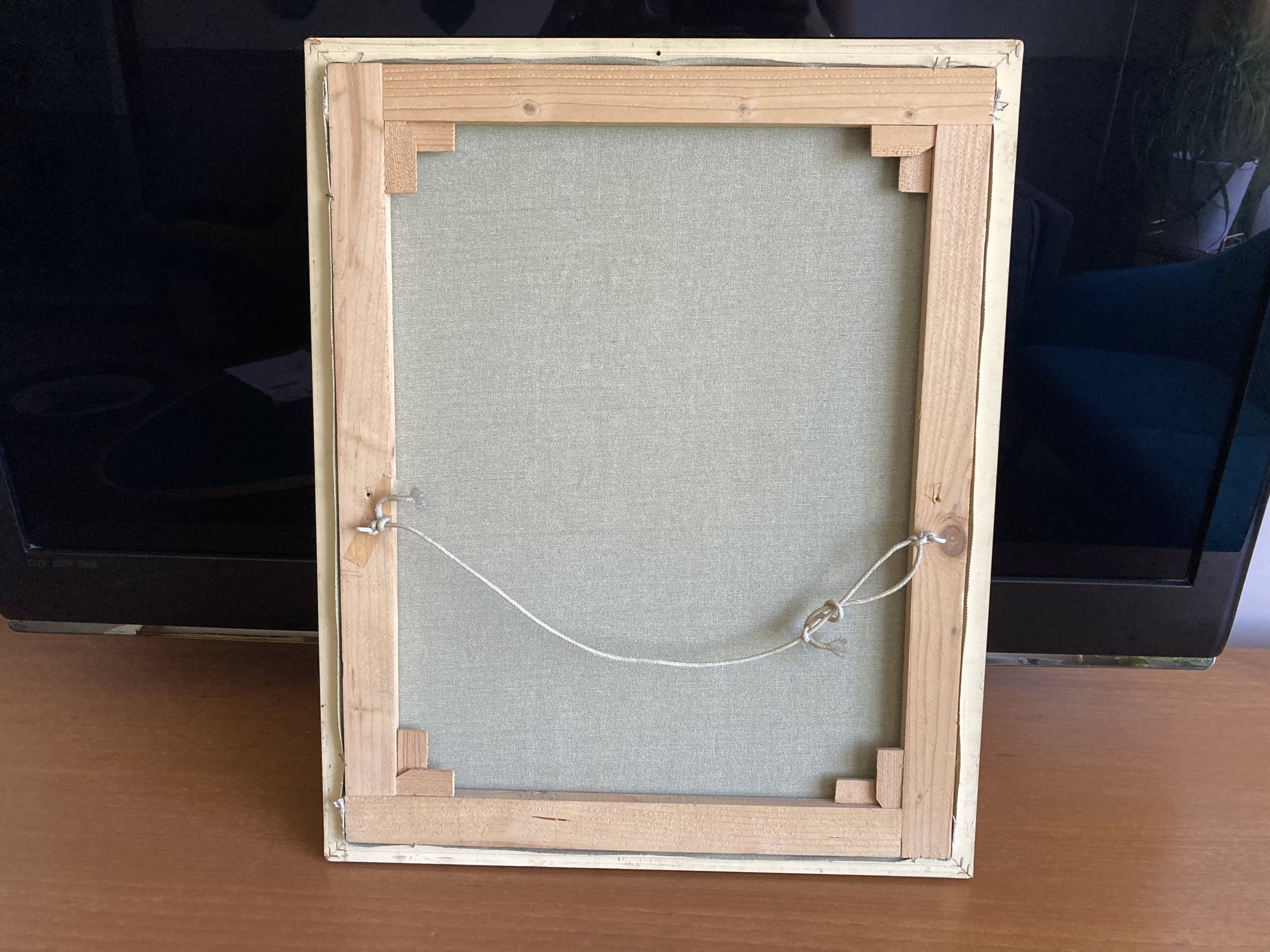 Old flower bouquet painting