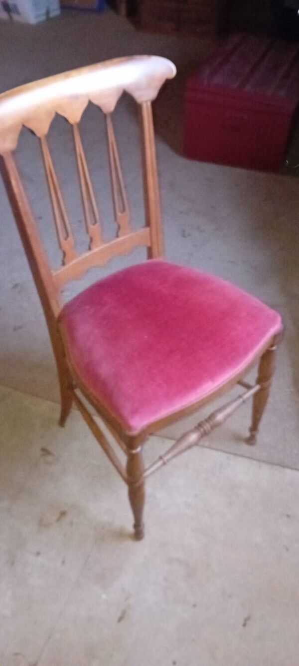 6 chaises fin 19 ème,début 20 ème