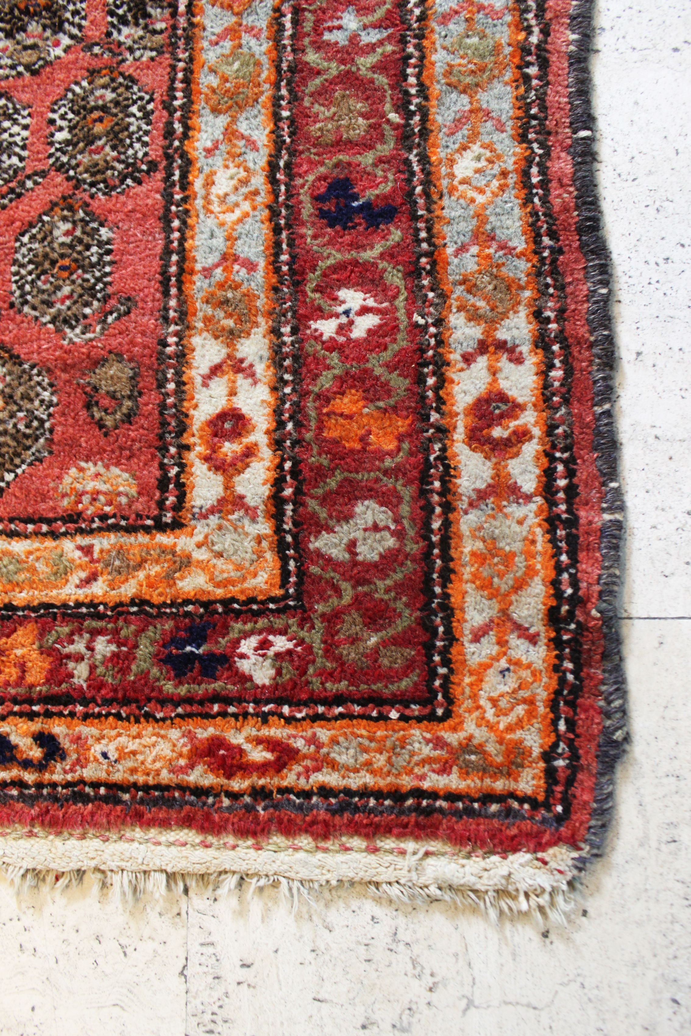 Sarouk Mir Persian rug, handmade. 200x100.
