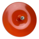 Rare Orange 50cm Charlotte Perriand Disc Wall Light by Staff, Germany 1970