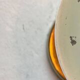 Vintage German Space Age Brass Ceiling Lamp by Motoko Ishii for Staff, 1970s