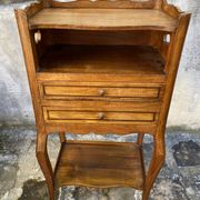 End of sofa/small entry piece of furniture/bedside… in cherry wood