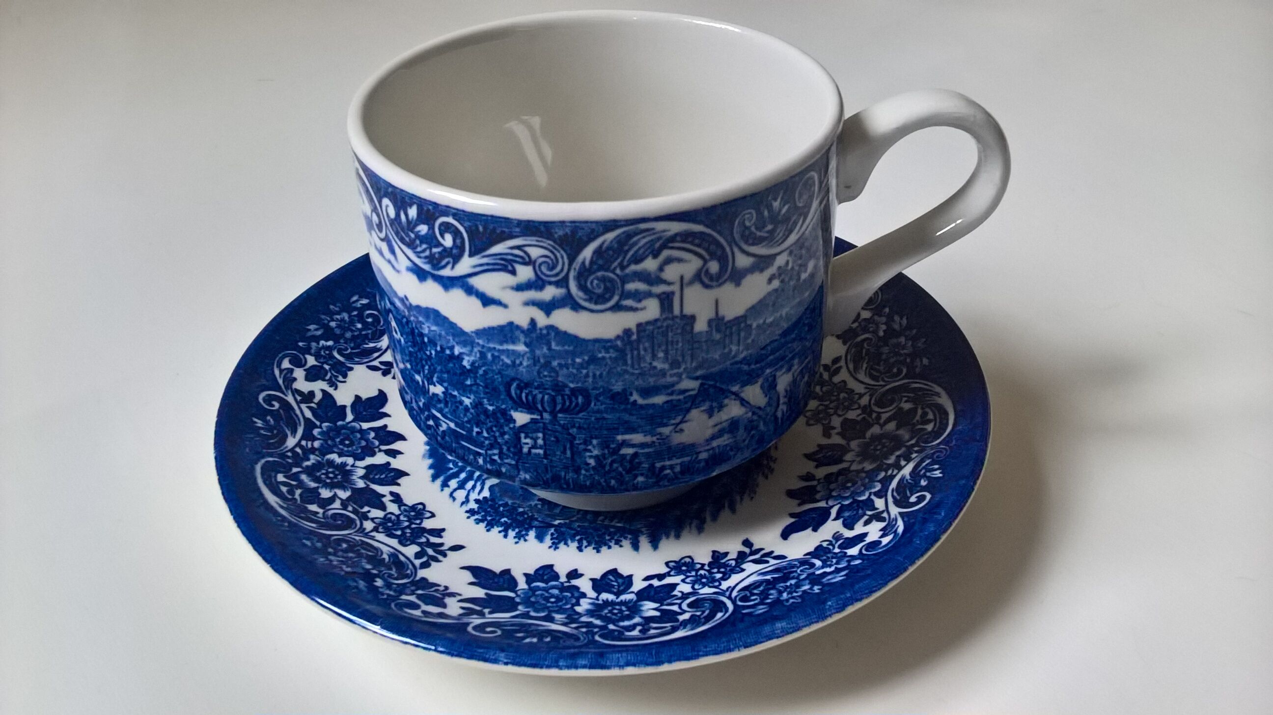 Two English cups Broadhurst The English Scene