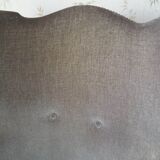 Pair of sculptural Bergère barrel armchairs