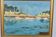 Huile sur toile marine