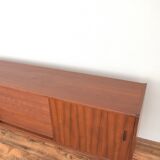 Trio de modèles de buffets Mid-Century en Teck par Nils Jonsson pour Hugo Troeds, Suède, 1960.