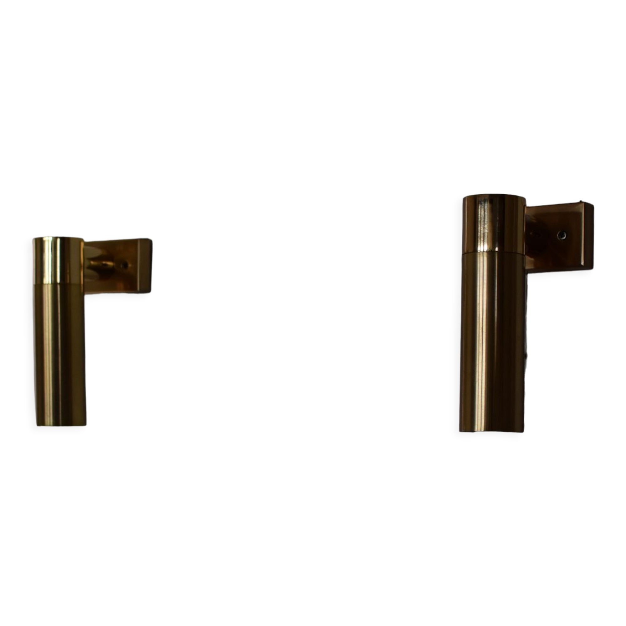 Wall lamps cylilndrique gilded