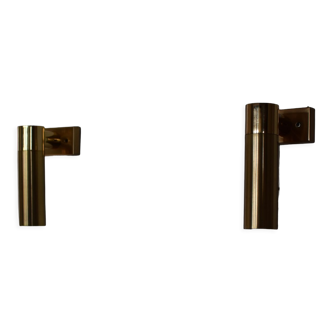 Wall lamps cylilndrique gilded