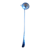 Small Ercuis ladle with silver-plated metal pouring spout