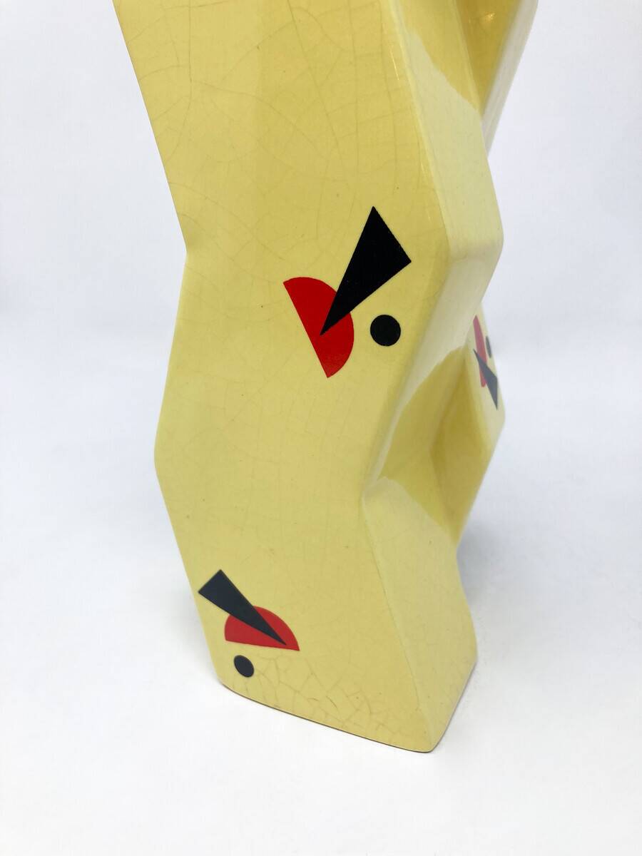 Mid-Century Vase in the style of Lazar Lissitzky, 1920s