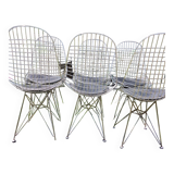 6 Wire chairs