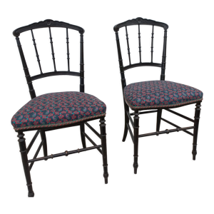 Paire de chaises Napoléon - iii