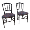 Paire de chaises Napoléon III