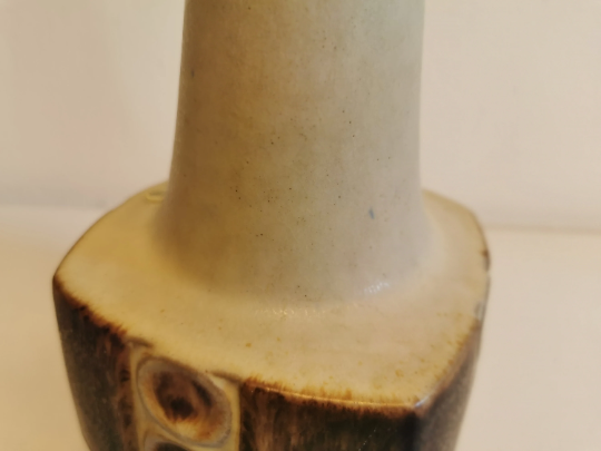 Ceramic table lamp, from danish michael andersen and son - bornholm-denmark