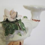 Bassano ceramic candelabra, 1970s, set of 2