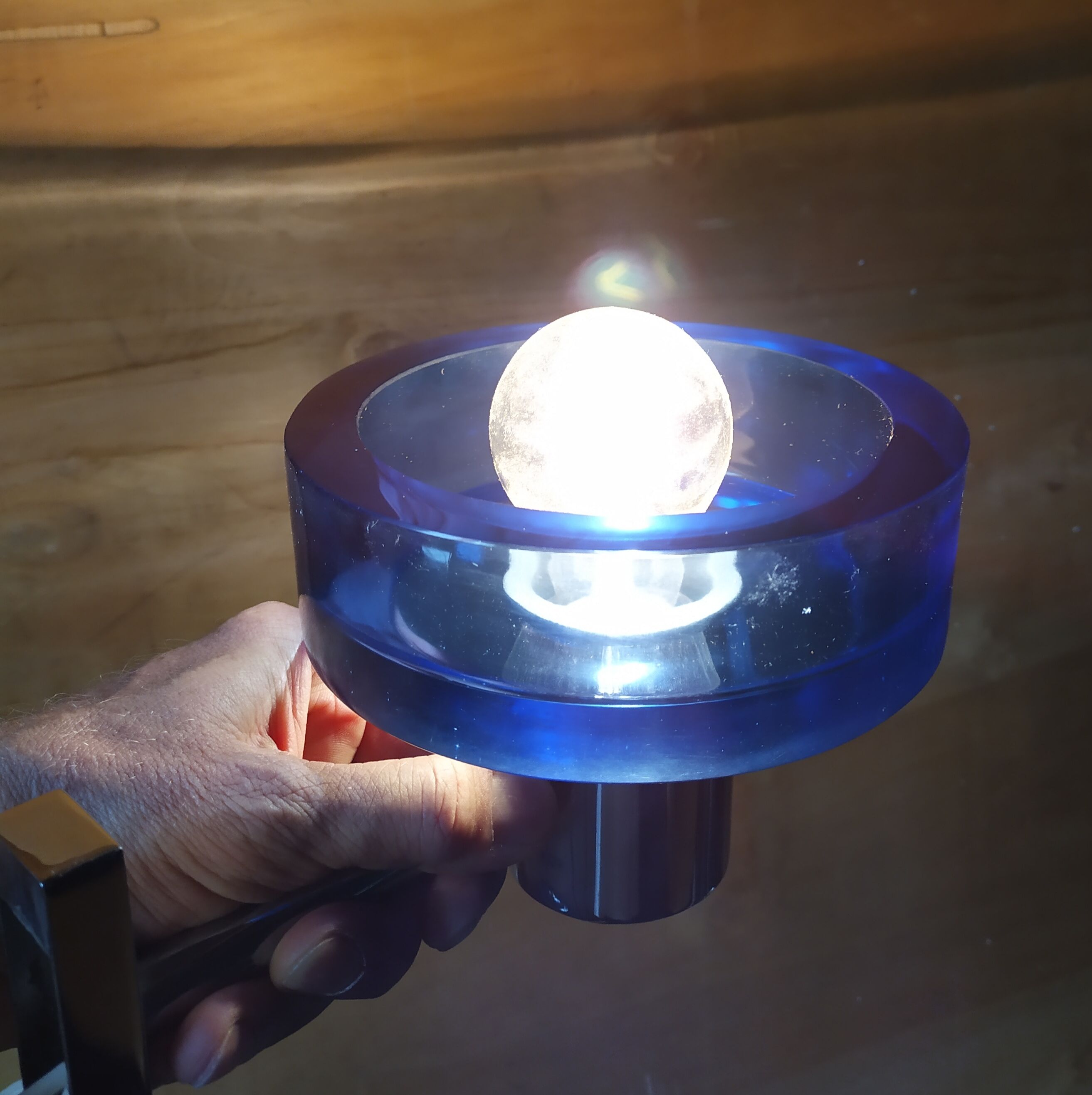 Pair of sconces glass of Murano by Flavio Poli for Seguso 1970 s