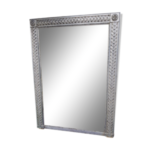 Miroir argenté de style