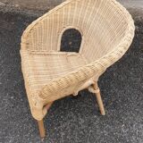 Children's wicker chair