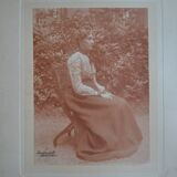 Photo ancienne tirage albumine par Émile Dessendier à Roanne en 1911