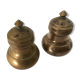 Brass salt and pepper