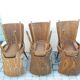 Lot de 3 chaises Baumann modèle dove