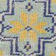 2x10 Blue & Yellow Vintage Runner Rug 73x328Cm