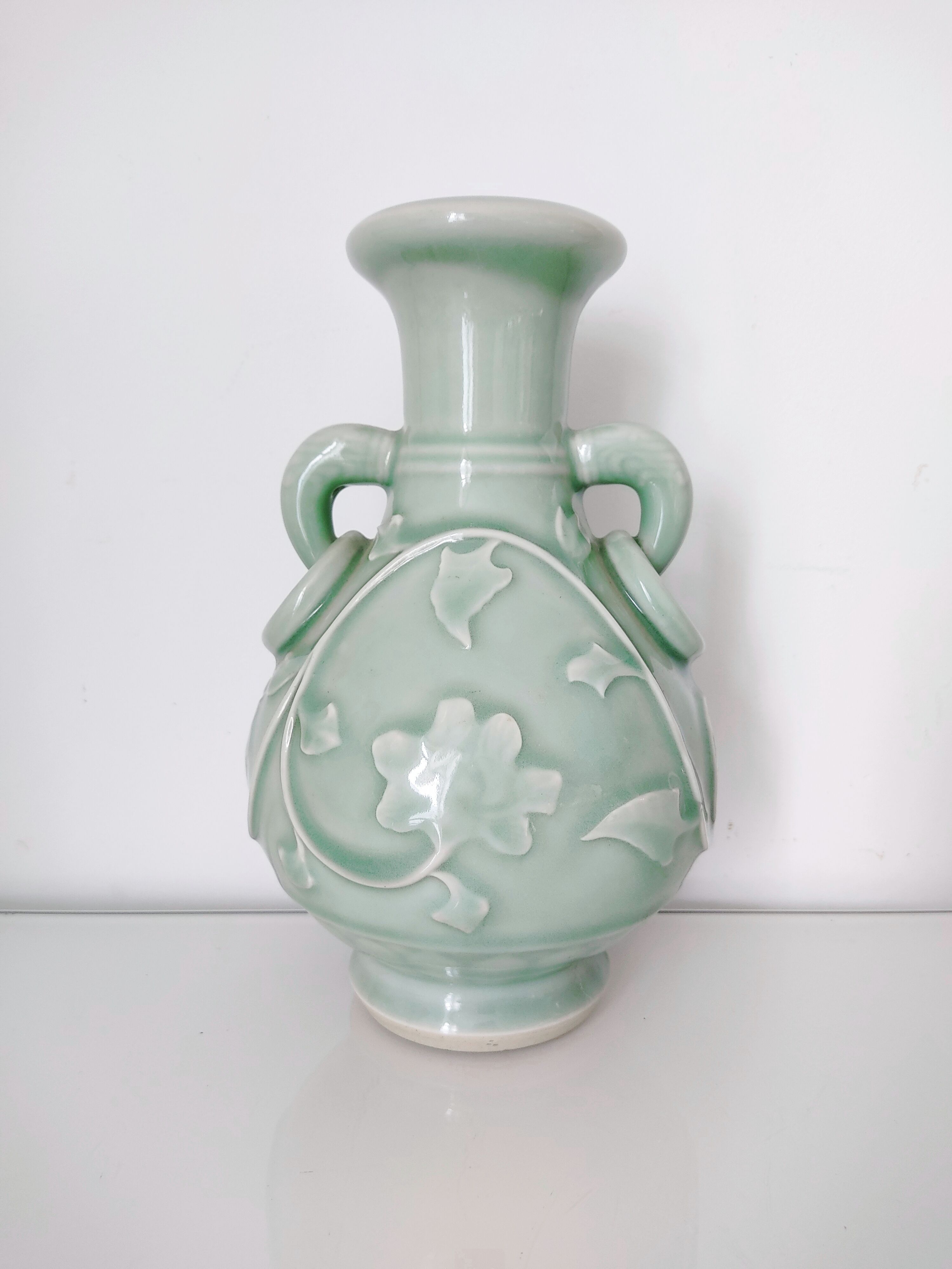 Vase chinois céladon