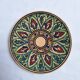 Assiette plate artisanal