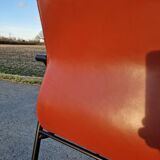 Set of 2 Matteo Grassi leather chairs
