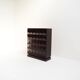Mid-Century De Coene Frères Oak Cabinet, 1970s Brutalist Belgian design