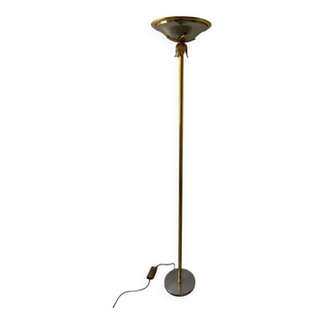 Lampadaire laiton bronze années 70