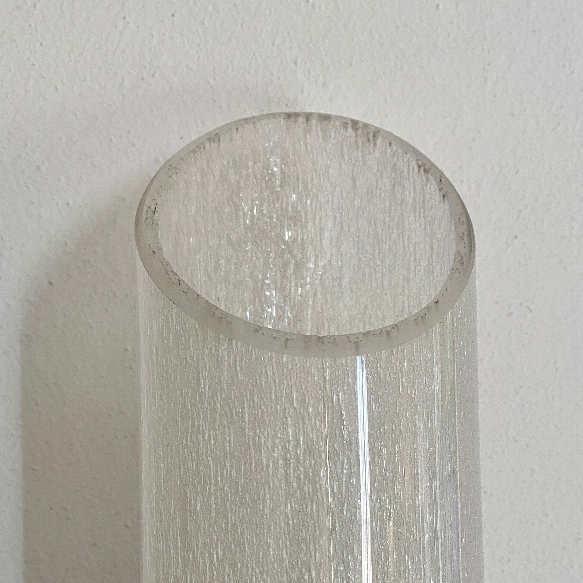 Cylindrical wall lamp from Murano 1960