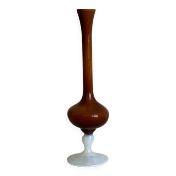 Glass soliflore vase