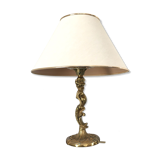 Brass table or bedside lamp