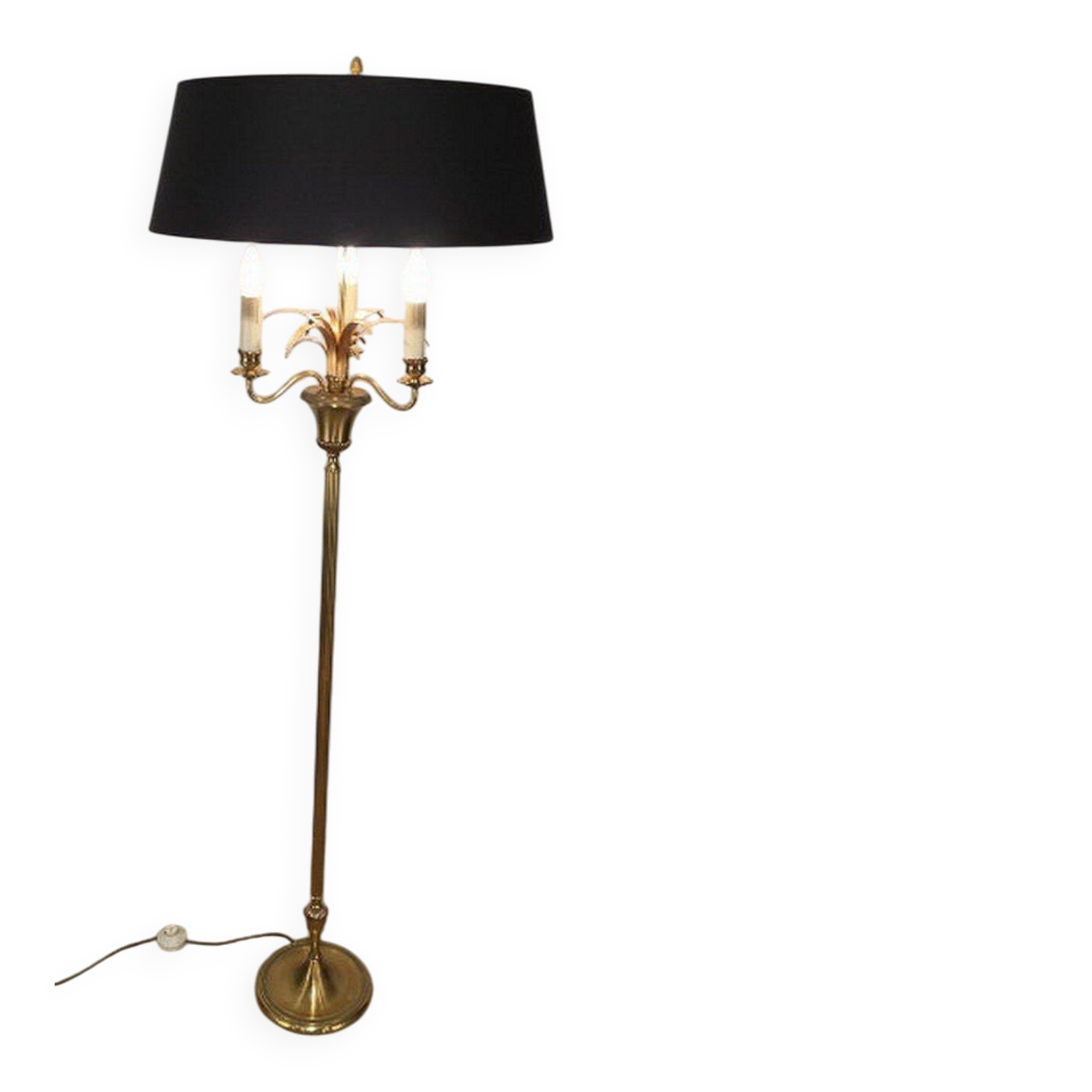 Pineapple floor lamp