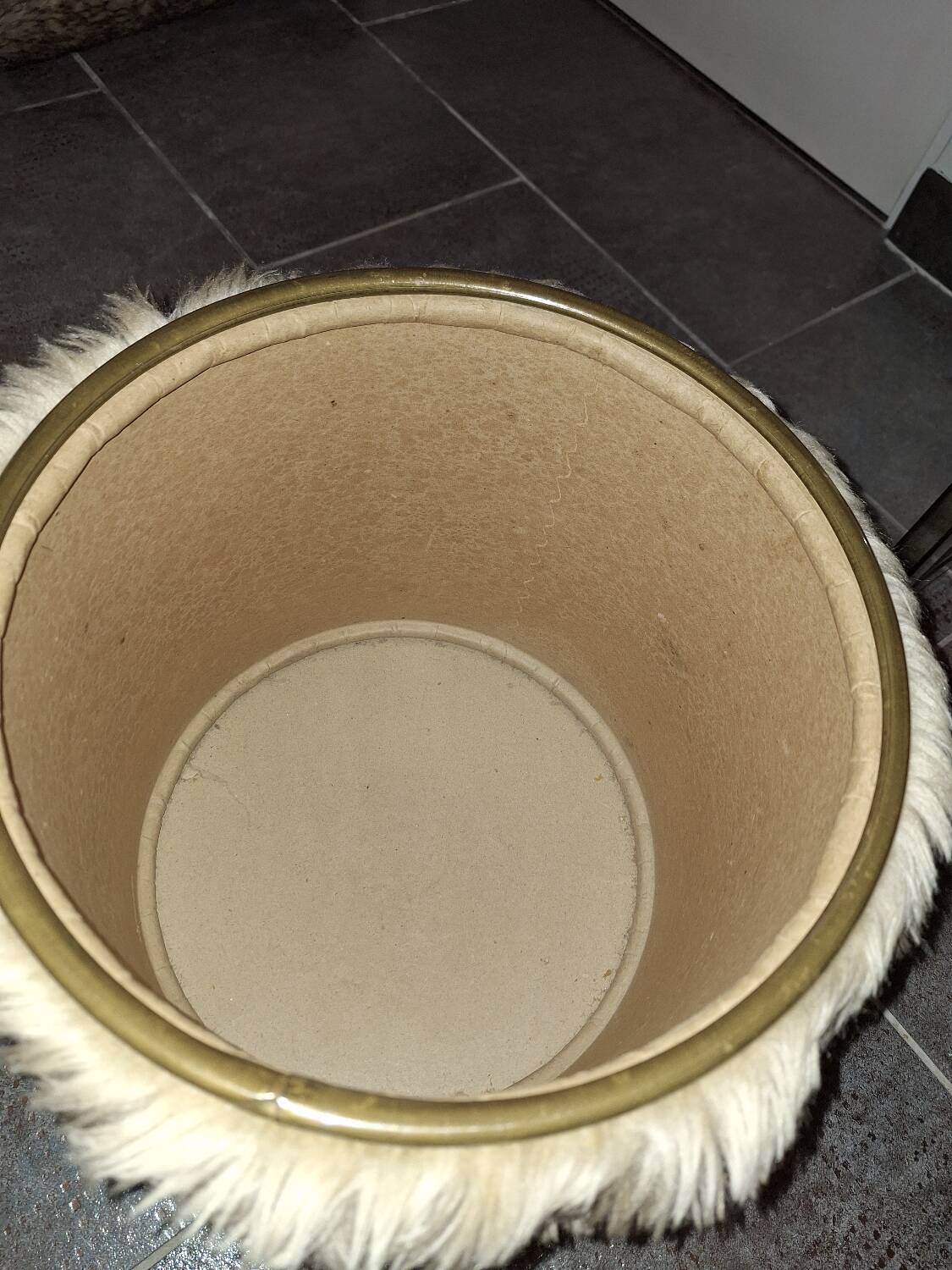Moumoute pouf 1970